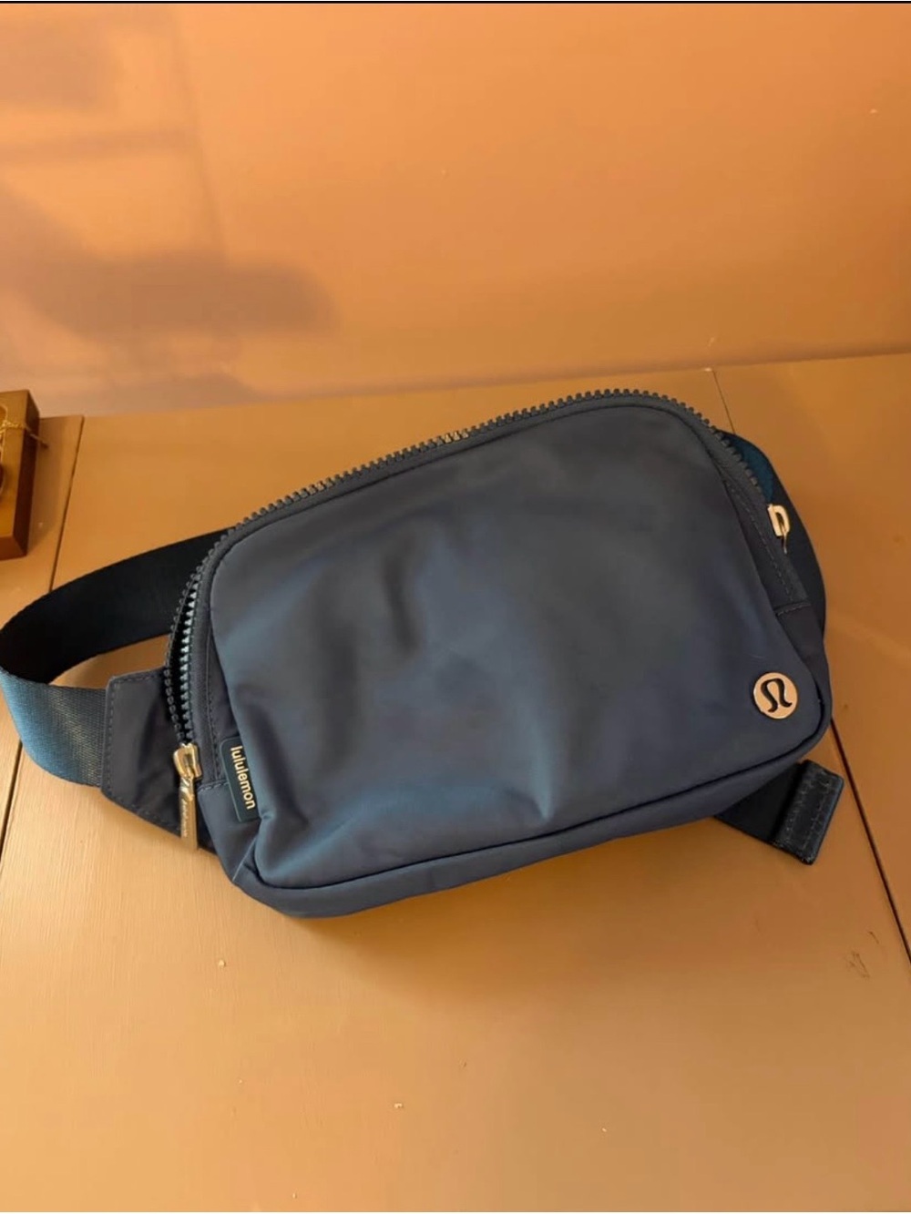 lululemon athletica Navy Blue Crossbody Belt Bag